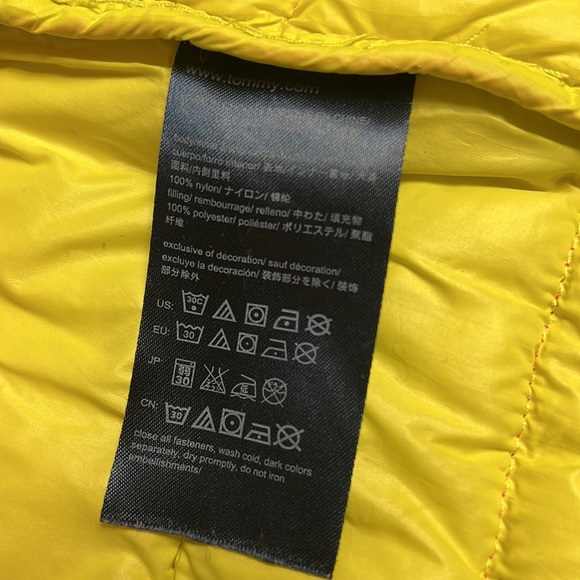 Tommy Hilfiger | pink vest reflective strip lightweight toddler 4T coat jacket - Picture 5 of 9